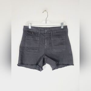 Judy Blue Black Jean Shorts, Size Large